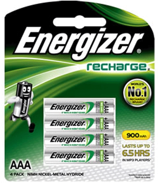 Picture of Energizer Recharge Battries Aaa 4Pk