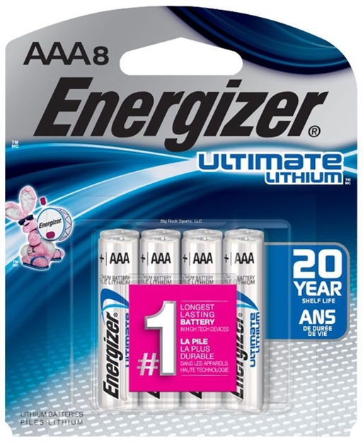 Picture of Energizer Ultimate Lithium Aaa Batteries 8 Pack