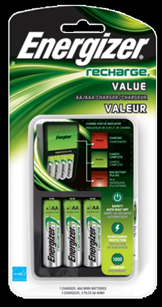 Picture of Energizer Value Batt Charger Aa/Aaa CHVCMWB-4 39800076809