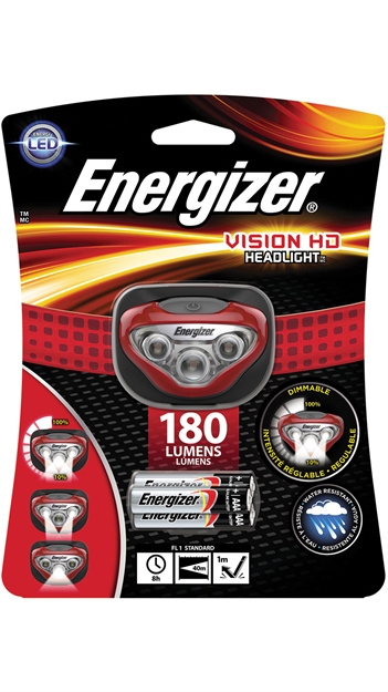 Picture of Energizer Vision HD Led Headlight 150 Lumens 3Aaa