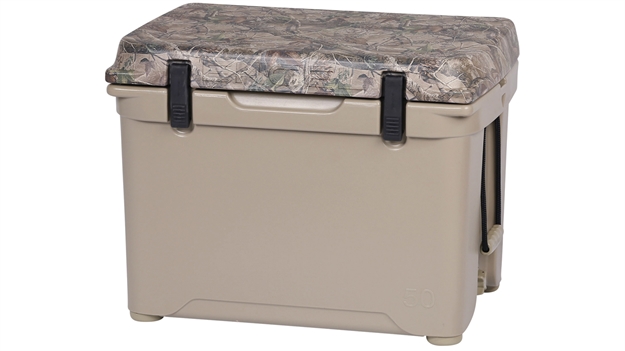 Picture of Engel Coolers Deepblue 50 Tan W/ Camo Lid