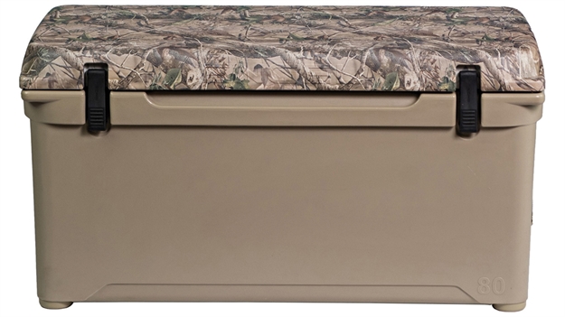 Picture of Engel Coolers Deepblue 80 Tan W/ Camo Lid