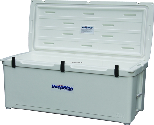 Picture of Engel Deep Blue Ice Box 240Qt White 51.8X22.2X21.5