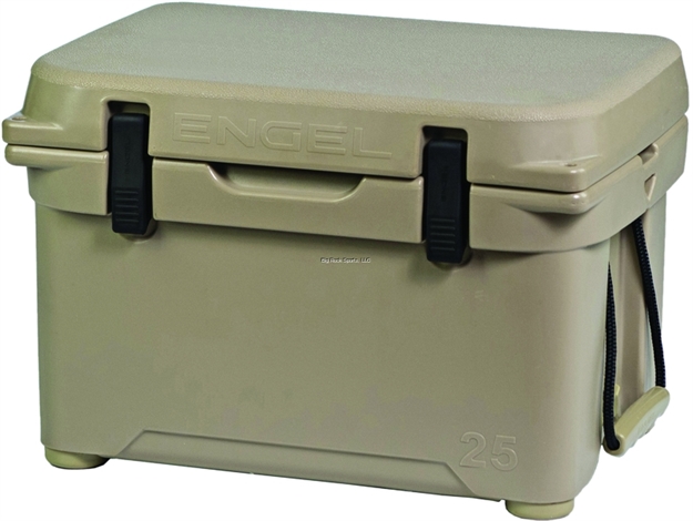 Picture of Engel Deep Blue Ice Box 25Qt Tan 20.8X14.3X13.8