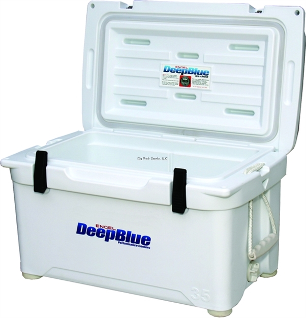 Picture of Engel Deep Blue Ice Box 35Qt White 25.38X14.75X14.38