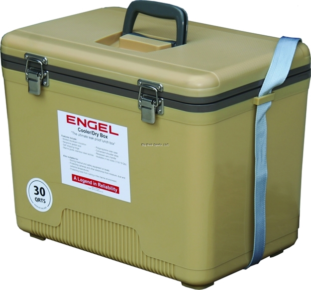 Picture of Engel Ice/Dry Box 30Qt Tan 19.9X12.5X14.5
