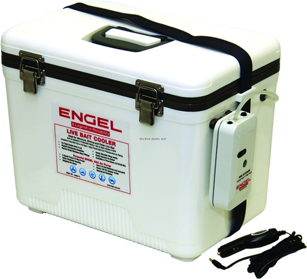 Picture of Engel Live Bait Cooler 19Qt White W/Aerator
