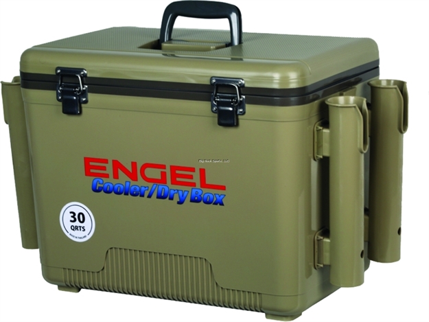 Picture of Engel Uc30t-Rh Ice/Dry Box 30Qt With 4 Rod Holders Tan