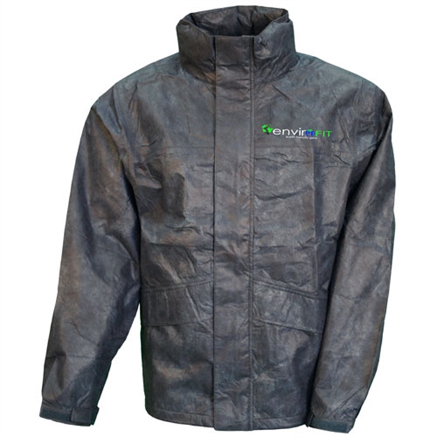 Picture of Envirofit Solid Rain Jacket Black Xx-Large