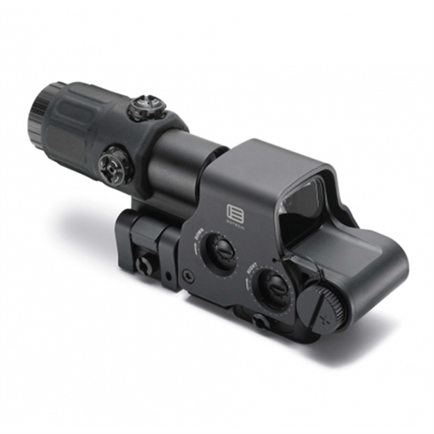 Picture of  Eotech Hhsgrn Hhs Green Exps & G33 Magnifier Matte Black 1X/3X 1.20" X 0.85" 1 Moa Green Dot/68 Moa Ring 672294600633