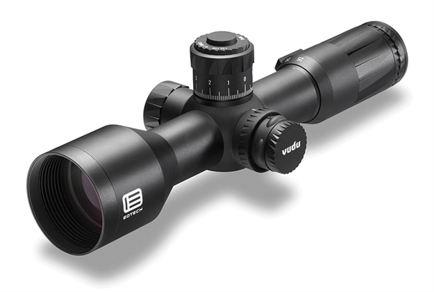 Picture of  Eotech Vdu525ffmd3 Vudu Ffp Black Anodized 5-25X50mm 34Mm Tube Illuminated Md3 Mrad Reticle Features Throw Lever