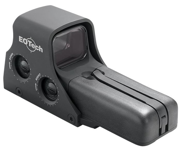 Picture of Eotech 552 Holographic Sight, 2 X AA Lithium/Alkaline Batt, 1X, 90 FT Fov, 1" Weaver Mount, NV Compatible 552.A65 672294526513