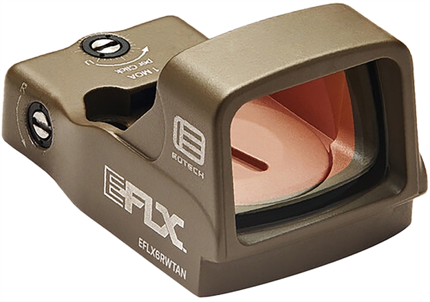 Picture of  Eotech Eflx3rwtan Eflx Mini Reflex Sight  Tan 1 X 3 Moa Red Dot