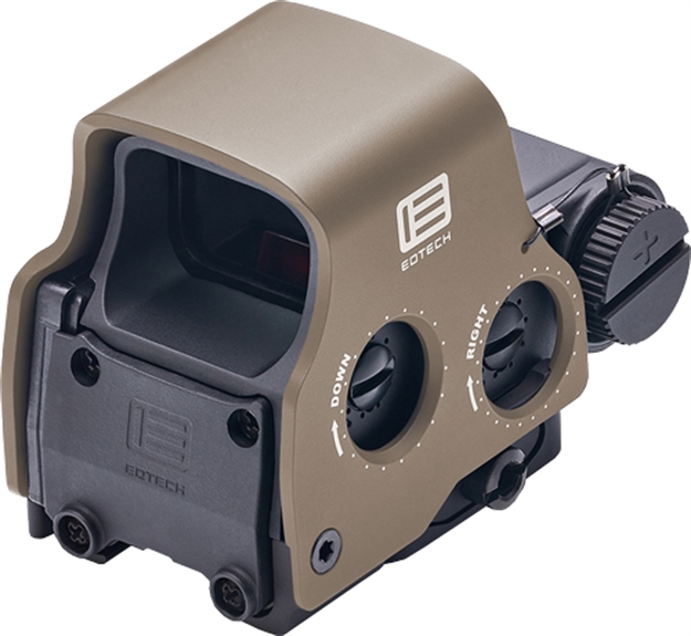 Picture of Eotech Exps2-0 Holographic Weapons Sight Black W/Tan Hood EXPS2-0B/T 672294600978