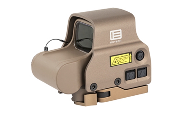 Picture of Eotech Single Cr123 Battery Reticle Pattern W/65 Moa Ring & 1 Moa Dot Side Buttons NV Single QD Lever Tan EXPS30TAN 672294600350