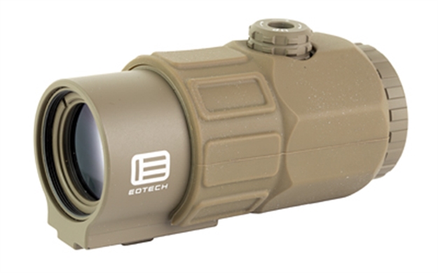 Picture of  Eotech G45.Nmtan G45 Magnifier 5X NO Mount Tan/Fde 672294300564