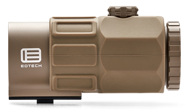 Picture of  Eotech G45.Nmtan G45 Magnifier 5X NO Mount Tan/Fde 672294300564