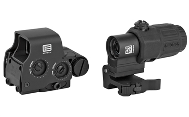 Picture of Eotech Hybrid Sight II Holographic Sight, 123 Lithium Batt, 3X, 30 FT Fov AT 100Yd, 1" Weaver Mount, NV Compatible HHS II