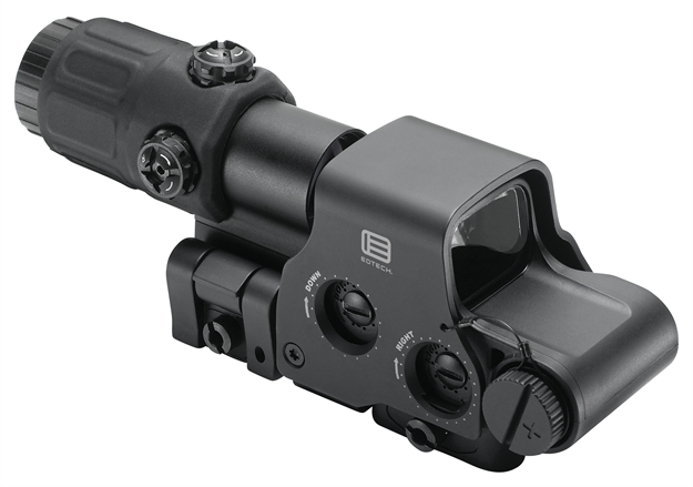 Picture of Eotech Hybrid Sight II Holographic Sight, 123 Lithium Batt, 3X, 30 FT Fov AT 100Yd, 1" Weaver Mount, NV Compatible HHS II