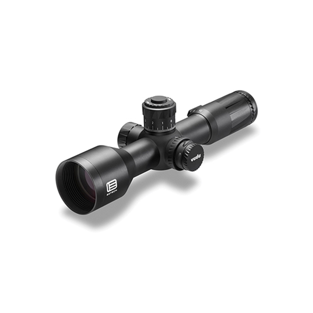 Picture of  Eotech Vdu525ffh59 Vudu Ffp Black Anodized 5-25X 50Mm 34Mm Tube Illuminated Horus H59 Mrad Reticle Features Throw Lever