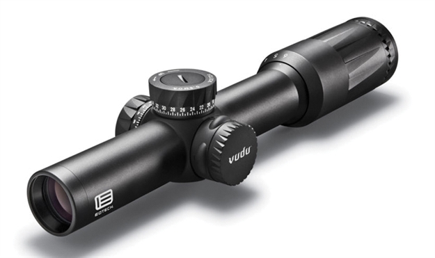 Picture of Eotech Vdu16ffsr1 Vudu  Black Hardcoat Anodized 1-6X24mm 30Mm Tube Illuminated Sr1 Mrad Reticle VUDU16FFPSR1 672294110002