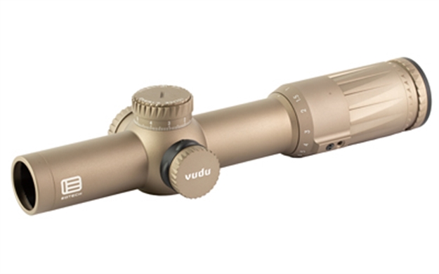Picture of  Eotech Vdu110ffsr5tan Vudu  Tan 1-10X28mm, 34Mm Tube 1 Moa Illuminated Red Sr5 Mrad Reticle