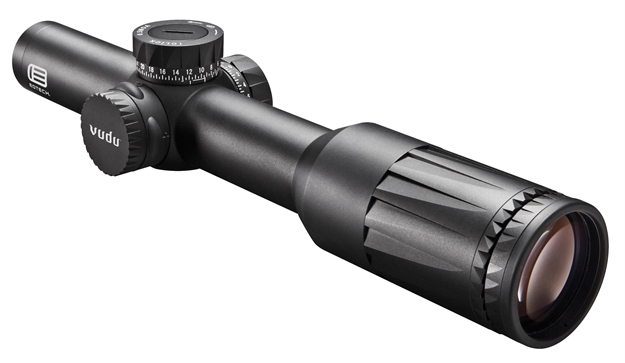 Picture of Eotech Vdu16ffsr1 Vudu  Black Hardcoat Anodized 1-6X24mm 30Mm Tube Illuminated Sr1 Mrad Reticle VUDU16FFPSR1
