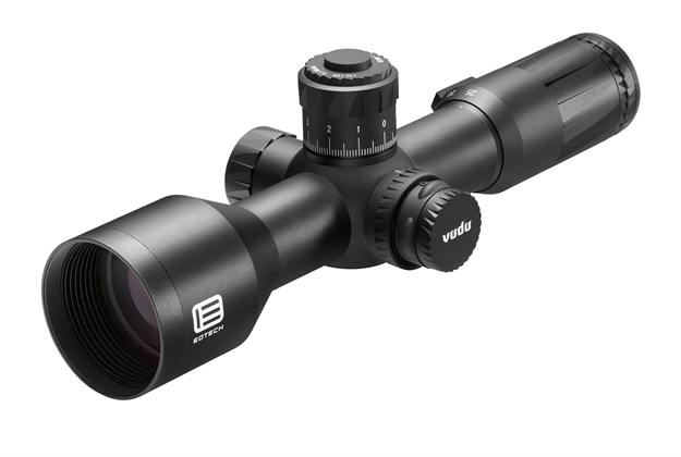 Picture of  Eotech Vdu525ffh59 Vudu Ffp Black Anodized 5-25X 50Mm 34Mm Tube Illuminated Horus H59 Mrad Reticle Features Throw Lever 672294110125