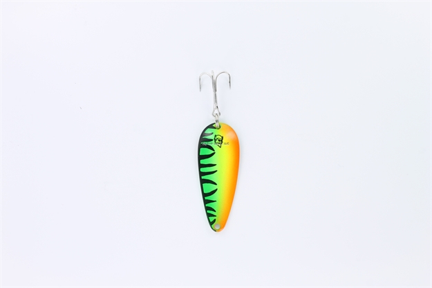 Picture of Eppinger Dardevle Imp Spoon, 2 1/4", 2/5 Oz, Hot Mackerel, Brass Back