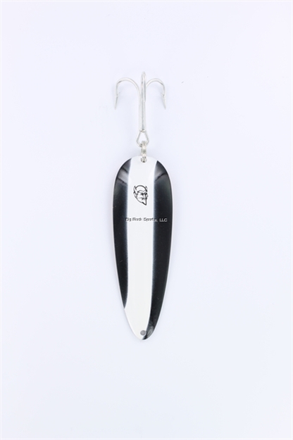 Picture of Eppinger Dardevle Spoon, 3 5/8", 1 Oz, Black/White Stripe, Nickel Back