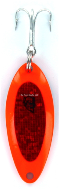 Picture of Eppinger Devle Dog Pup Spoon, 1/4Oz, Flourescent Orange W/Red Tape