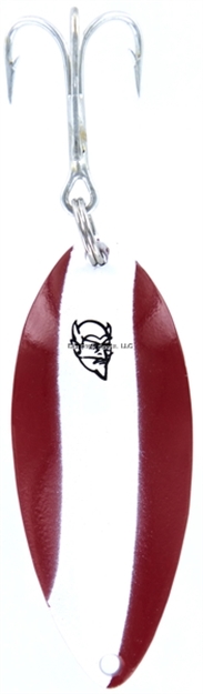Picture of Eppinger Devle Dog Spoon 1/2Oz, Red/White Stripe