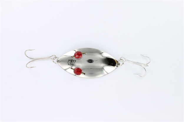 Picture of Eppinger Red Eye Wiggler Spoon, 3", 1 Oz, Nickel