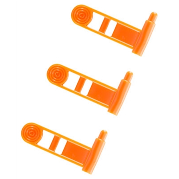 Picture of Ergo Grip Chamber Safety Flag For Pistol Orange 3-Pk! 49863PKOR