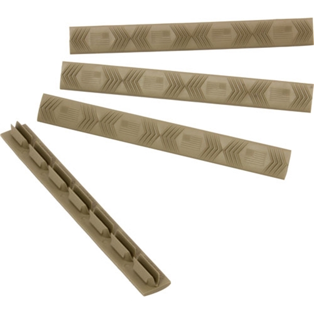 Picture of Ergo Grip Rail Cover Wedge Lok Keymod DE American Flag 4Pk