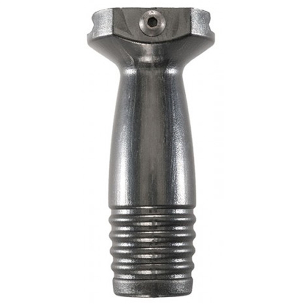 Picture of  Ergo 4253Bk Pop Bottle Vertical Forward Grip Black Polymer, Ribbed Lower For Picatinny Rail