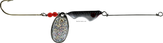 Picture of Erie Dearie Elite Series Spinner, 5/8Oz Silver Shad