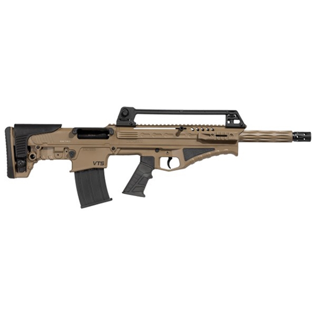 Picture of Escort Bts12, Semi-Auto, 12Ga, 3", 18" Bbl, Fde, Synthetic, Bullpup, 2X5 Rnd Mag, 3 Chokes, Adj Open Sight/Carry Handle HEBT121803F1