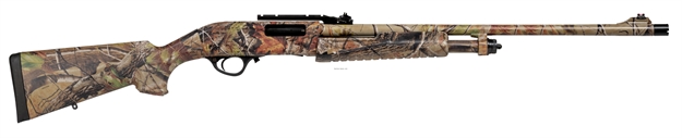 Picture of Escort Fieldhunter Turkey, Pump, 12Ga, 3", 24" Bbl, Apg Camo, Sythetic, 4+1 Rnd, 4 Chokes, Fiber Sight, Optic Rail