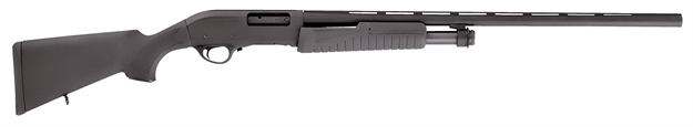 Picture of  Escort Hefh12280501 Field Hunter  Full Size 12 Gauge Pump 3" 4+1 28" Black Vent Rib Barrel, Black Anodized Aluminum Grooved Receiver, Fixed Black Synthetic Stock, Right Hand 817461014633