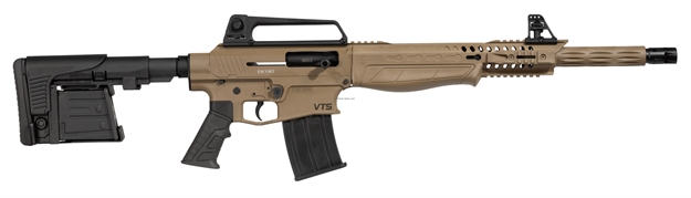 Picture of Escort Sdx12, Semi-Auto, 12Ga, 3", 18" Bbl, Fde, 2X5 Rnd Mag, 3 Chokes, Synthetic, Open Front Sight Micro Ring Rear HESD121803F1 817461015388