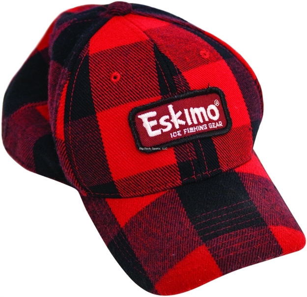Picture of Eskimo Cap Red/Black Buffalo Plaid