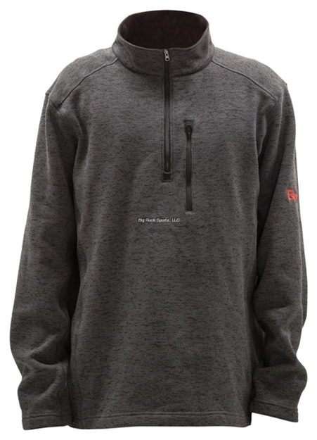 Picture of Eskimo Pullover Qtr Zip Gray Mens 2Xl