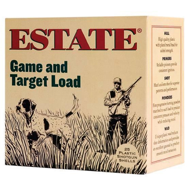 Picture of Estate Cartridge Promo Game And Target Load Shotshell 20 Ga, 2-3/4 In, No. 7-1/2, 7/8 Oz, 2-1/2 Dr, 1210 Fps