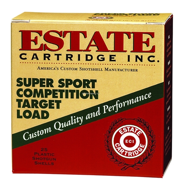 Picture of Estate Cartridge Super Sport Competition Target Load Shotshell 12 Ga, 2-3/4 In, No. 7-1/2, 1-1/8 Oz, 2-3/4 Dr, 1145 Fps SS12L-7.5