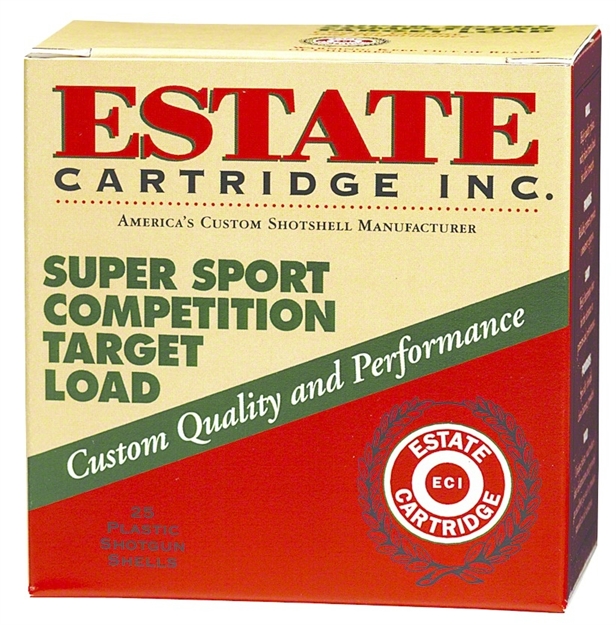 Picture of Estate Cartridge Super Sport Competition Target Load Shotshell 12 Ga, 2-3/4 In, No. 7-1/2, 1-1/8 Oz, Hdcp Dr, 1250 Fps