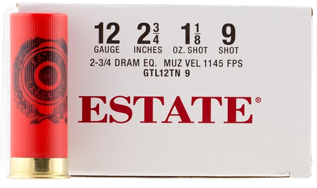 Picture of Estate Gtl12tn9 Dove And Target 12Ga 2.75" 1-1/8 OZ 9 Shot 25 Bx/ 10 CS