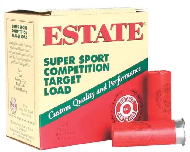 Picture of Estate Ss28 Super Sport Target 28 GA 2.75" 3/4 OZ 8 Shot 25Box/10Case