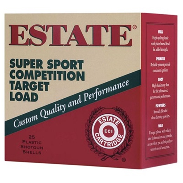 Picture of Estate Ss2875 Special Buy Super Sport Target 28 Gauge 2.75" 3/4 OZ Shot 25 Bx/