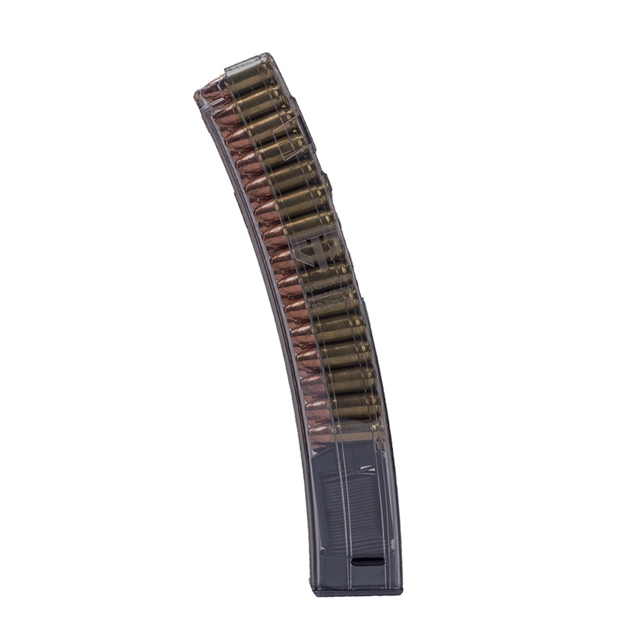 Picture of Ets Group Group Smkhkmp530 Pistol Mags  30Rd Standard 9Mm Luger Compatible W/ HK Mp5/Mp5k/94/Sp89/Sp5k Smoke Polymer SMK-HKMP5-30 850016478443